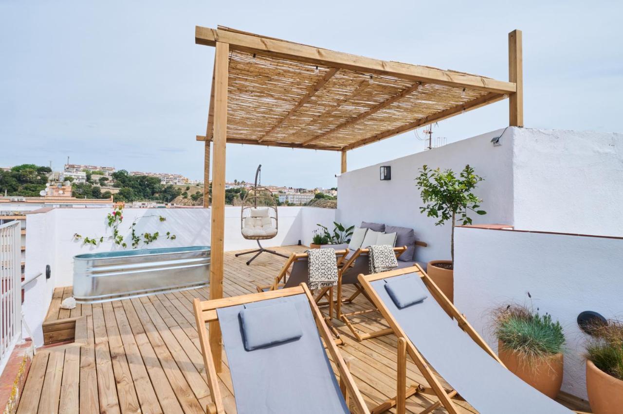 El Rancho At The Beach Blanes Eksteriør bilde